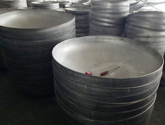 Testa a piatto torisferica industriale saldata di 1000 mm di diametro ISO