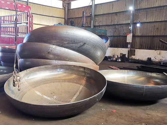 6 mm di spessore teste di serbatoio emisferiche con opzioni personalizzabili flange e piatti