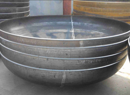 Testa a piatto ellittica industriale per recipienti a pressione ABS in acciaio al carbonio