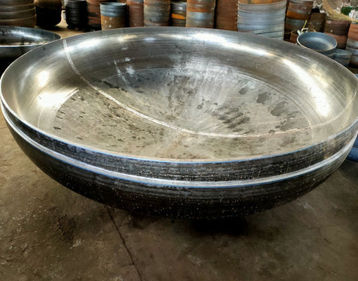 Grande testa torisferica a piatto 1000 mm Vaso di pressione della testa torisferica