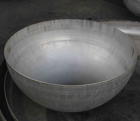 Vaso a pressione Teste sferiche di grande diametro Testa di corona a sfera in acciaio al carbonio