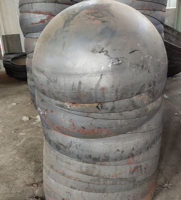 Testa di serbatoio a alta pressione emisferica 6 mm Spessore fino a 2 pollici