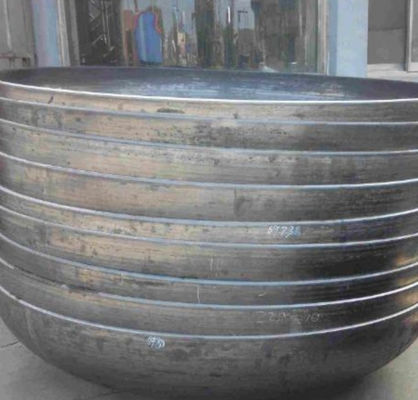 Sferico di acciaio al carbonio di testa ovale sigillo di testa di acciaio inossidabile copertura del tubo