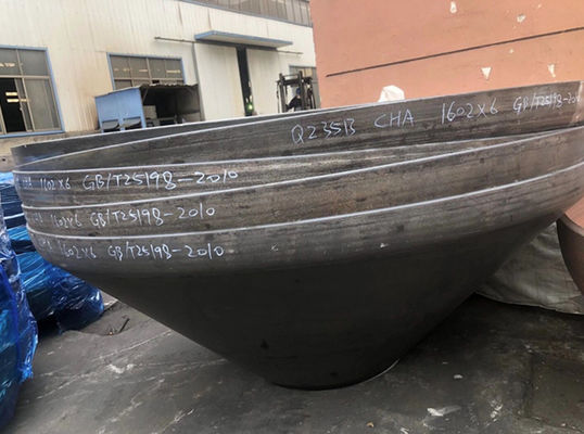 OEM / ODM Testa conica Verticale Tilting Cone Testa caldaia Grande diametro
