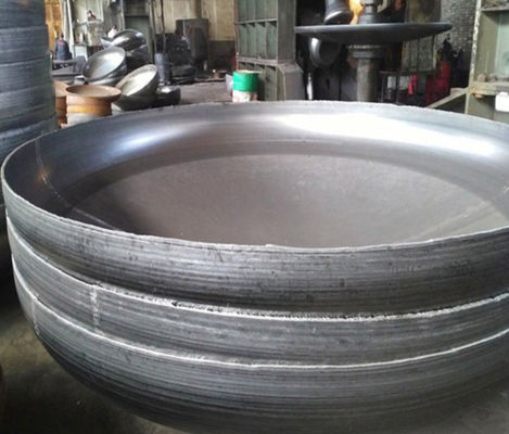 Q345R Testa emisferica in acciaio al carbonio di 1000 mm di diametro Teste ellittiche