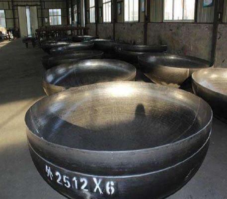 Q235 Testa del serbatoio in acciaio al carbonio spessore 5 mm Specifica personalizzata