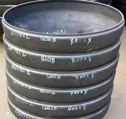 Q235 Testa del serbatoio in acciaio al carbonio spessore 5 mm Specifica personalizzata