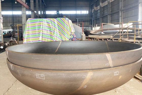 Q235 Testa del serbatoio in acciaio al carbonio spessore 5 mm Specifica personalizzata