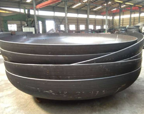 Testa a piatto ellissoidale in acciaio al carbonio di 200 mm di diametro per recipiente a pressione