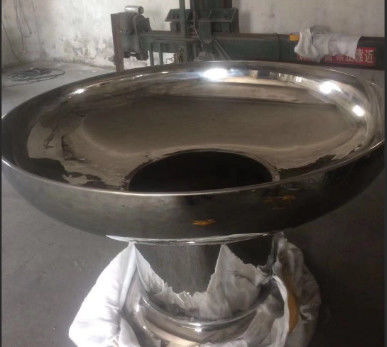 Acciaio al carbonio a forma calda testa di piatto ellittica con pressatura a caldo