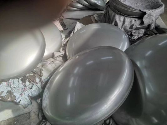 B16.9 Asme Testa di piatto in acciaio inossidabile Cappottole saldate senza cuciture